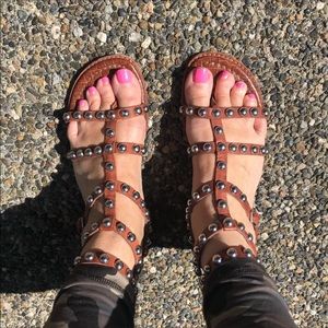 Sam Edelman Strappy Eavan Flat Sandals